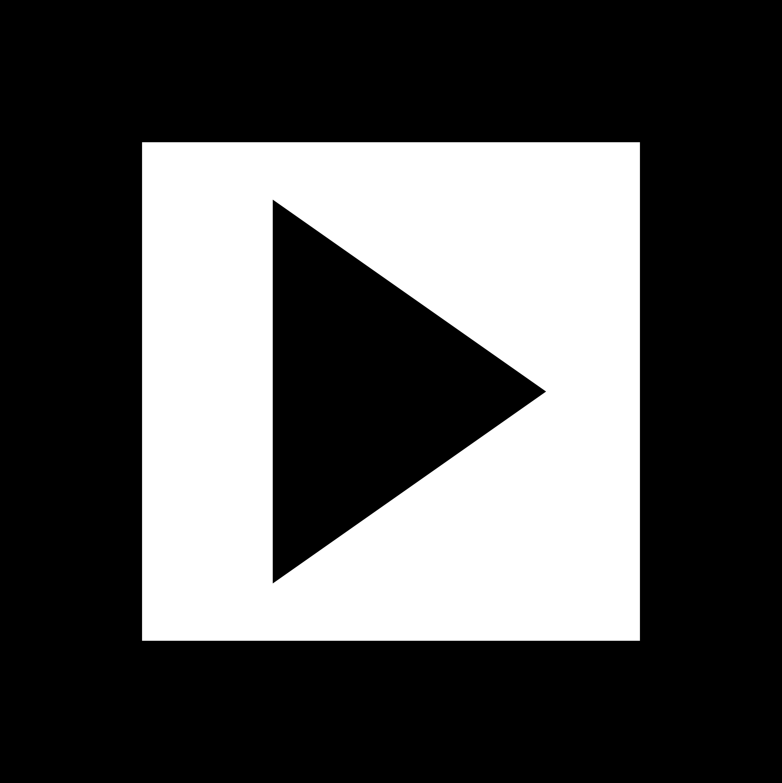 Player Play Button Square Stencil Svg Design File Free Vectors